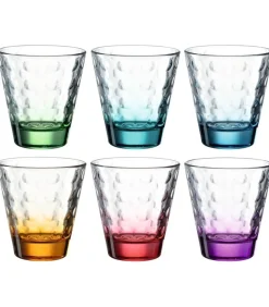 Best Waterglazen optic - 215 ml - 6 stuks Glazen & Karaffen