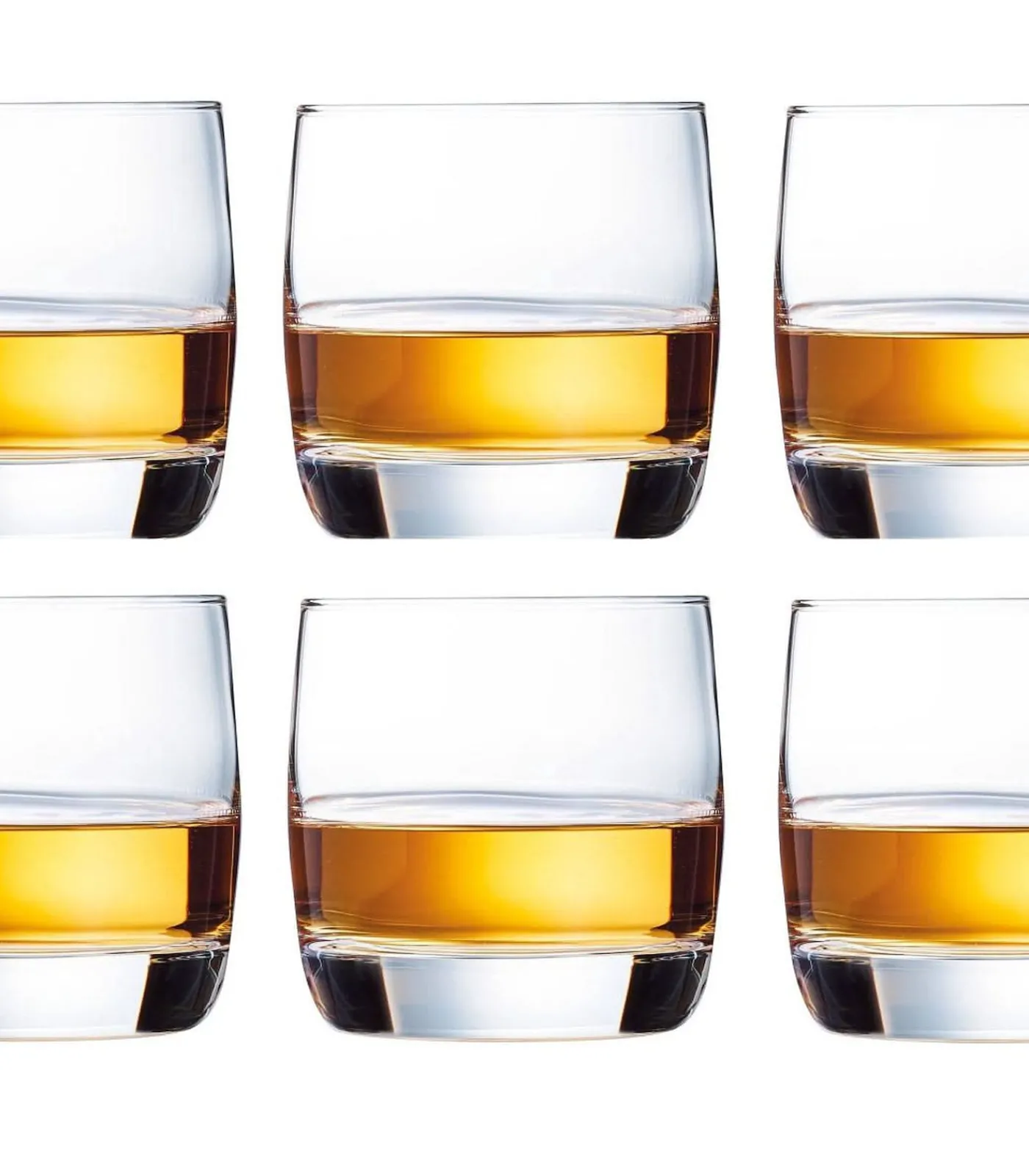 Hot Waterglazen Vigne - 200 ml - 6 stuks Glazen & Karaffen