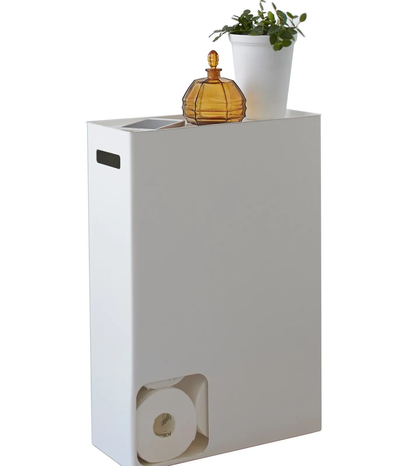 Clearance WC Rolhouder - Plate - Wit Toiletaccessoires