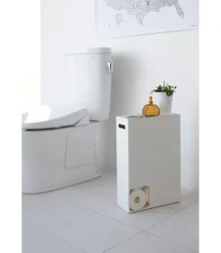 Clearance WC Rolhouder - Plate - Wit Toiletaccessoires
