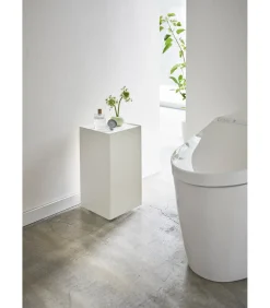 Outlet WC Rolhouder met Wieltjes - Tower - Wit Toiletaccessoires