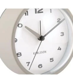 Clearance Wekker Brisk Dome - Donkergrijs - 6.5x11x13.8cm Klokken