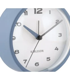 Sale Wekker Brisk Dome - Klassiek blauw - 6.5x11x13.8cm Klokken