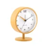 Hot Wekker Brisk Dome - Okergeel - 6.5x11x13.8cm Klokken