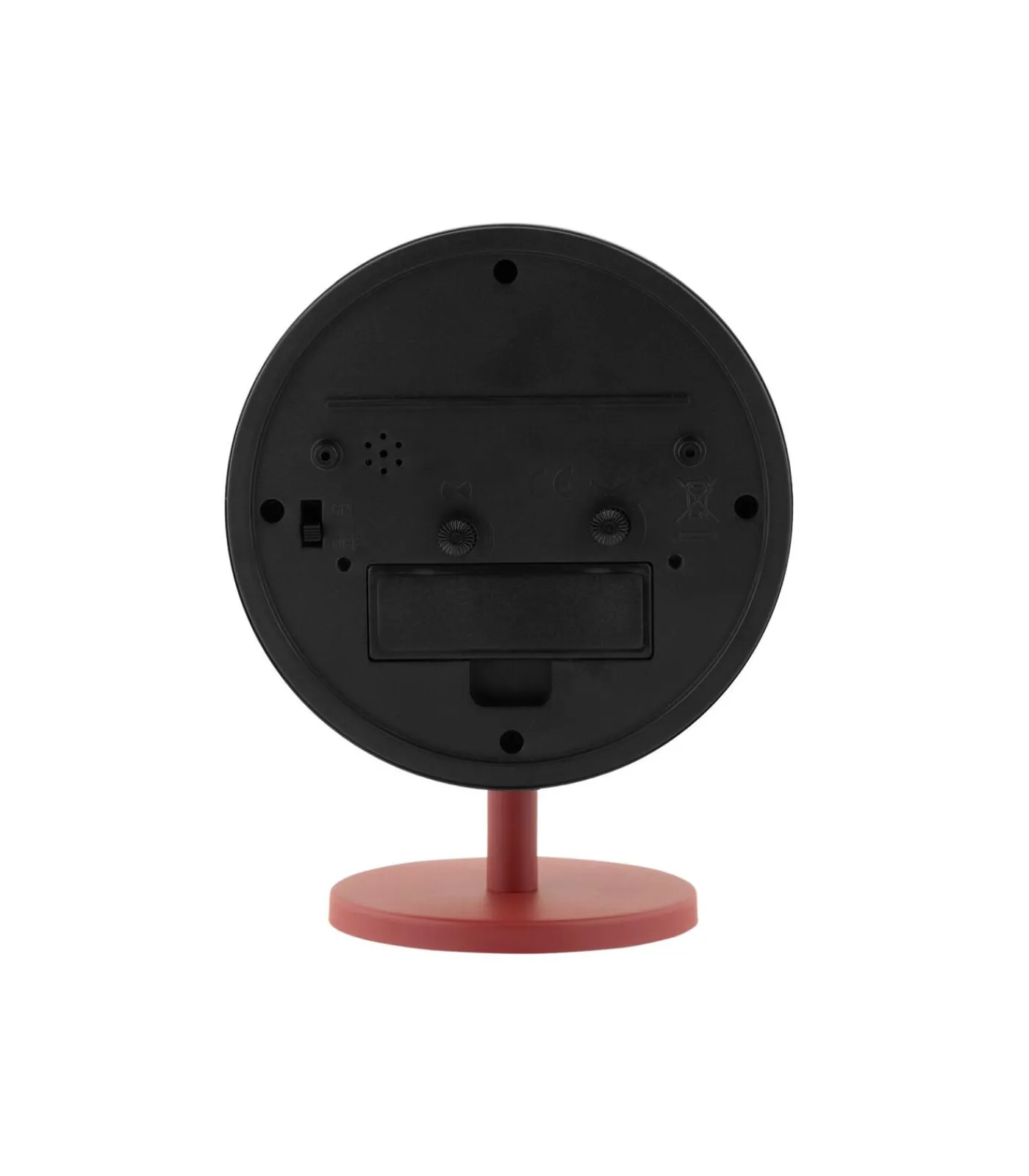 Outlet Wekker Brisk Dome - Rode oker - 6.5x11x13.8cm Klokken