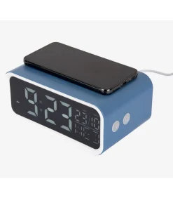 Hot Wekker Chunky Led - Klassiek blauw - 17x11x8.6cm Klokken