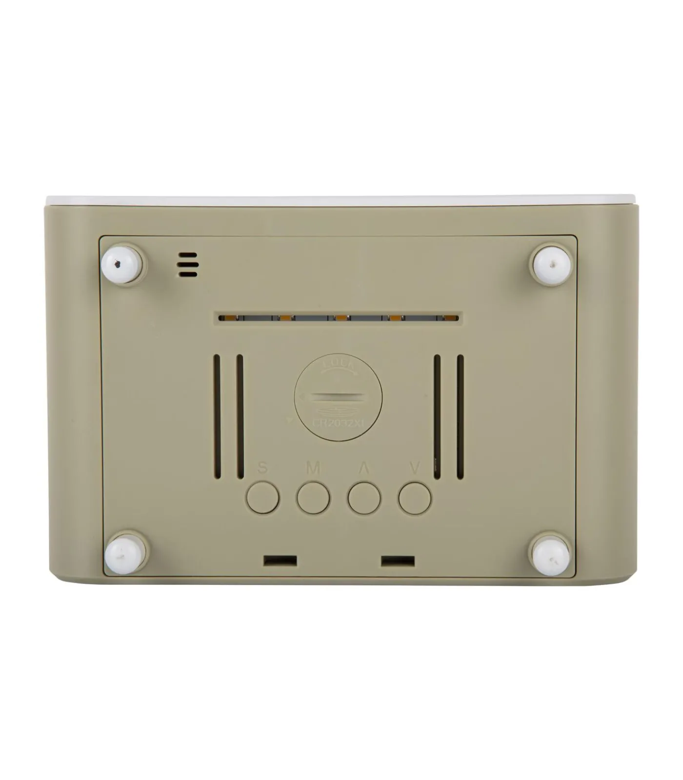 Sale Wekker Chunky Led - Theegroen - 17x11x8.6cm Klokken