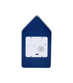 Clearance Wekker Cuckoo Led - Blauw - 9x9x15.8cm Klokken