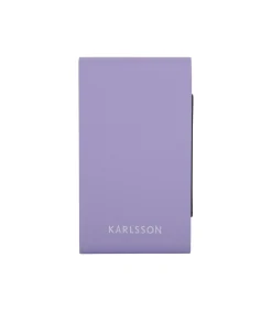 Outlet Wekker Funky Vibes - Matpaars - 9.5x6.5x11.5cm Klokken