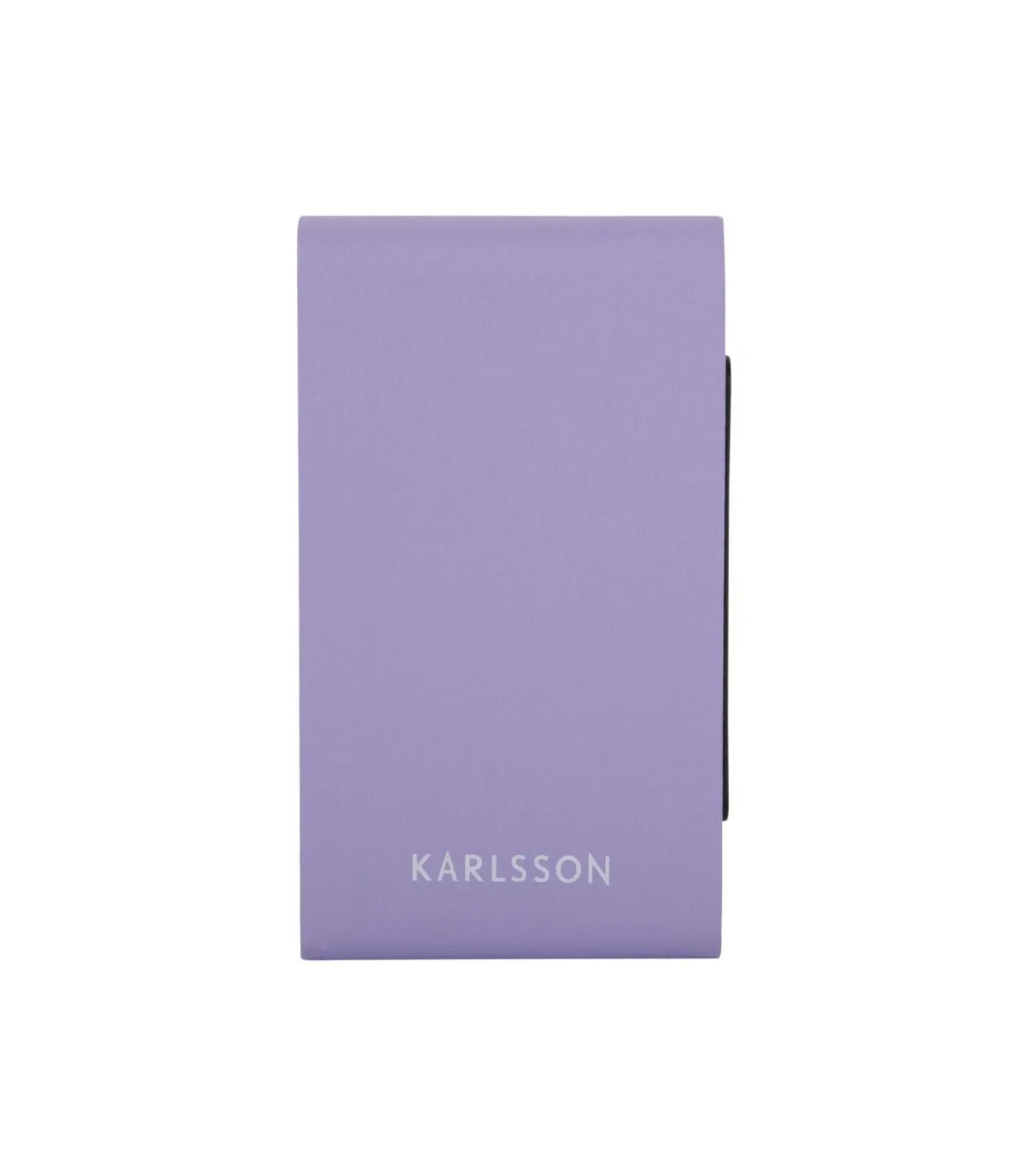 Outlet Wekker Funky Vibes - Matpaars - 9.5x6.5x11.5cm Klokken