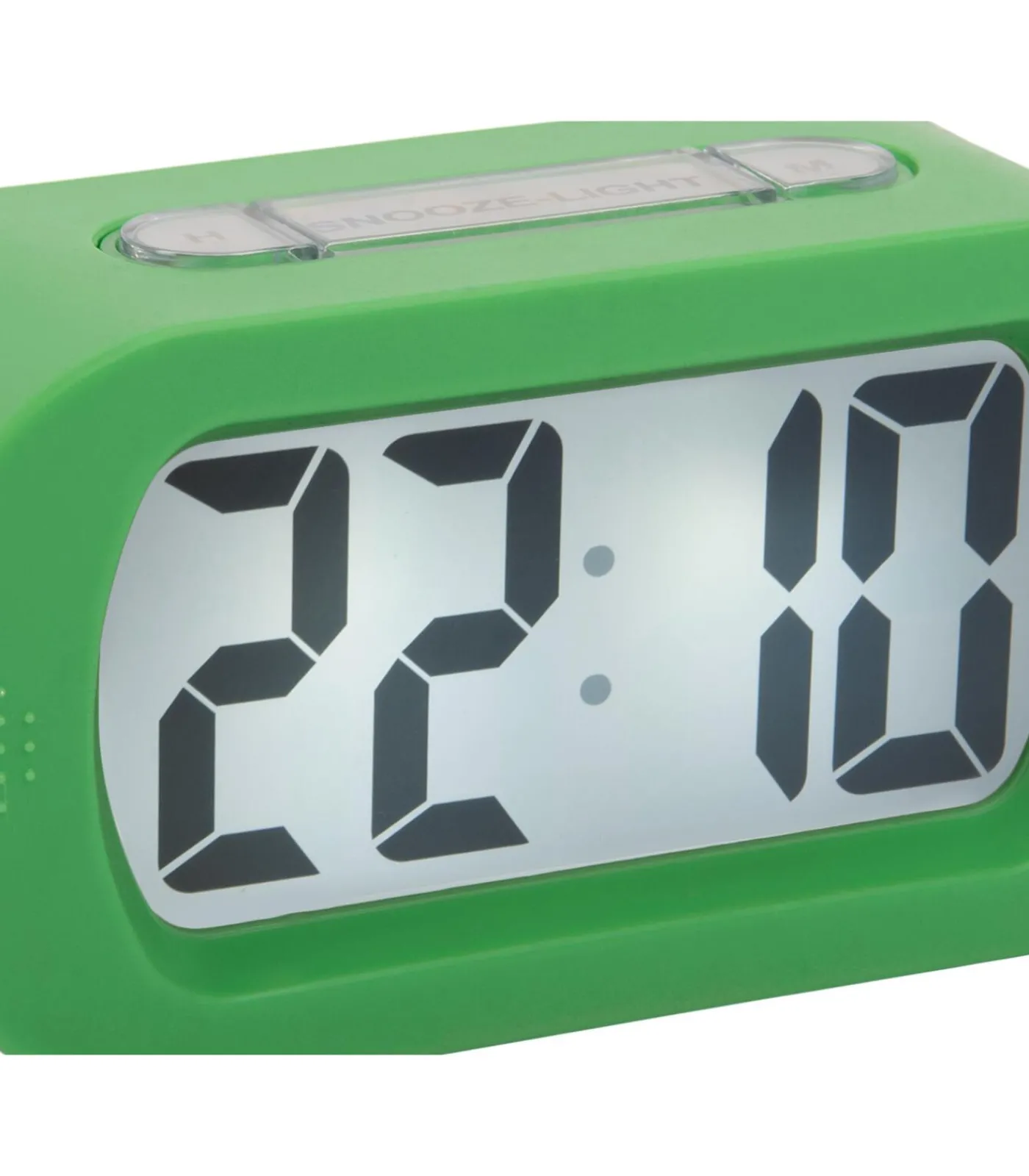 Sale Wekker Gummy - Heldergroen - 5x14x7cm Klokken