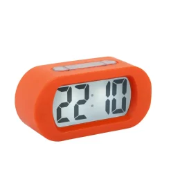 New Wekker Gummy - Helderoranje - 5x14x7cm Klokken