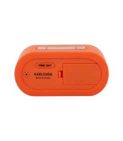 New Wekker Gummy - Helderoranje - 5x14x7cm Klokken