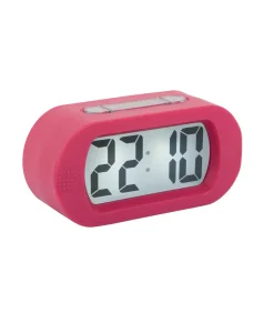Wekker Gummy - Helderroze - 5x14x7cm Klokken