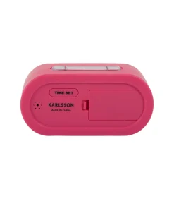 Wekker Gummy - Helderroze - 5x14x7cm Klokken