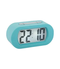 Discount Wekker Gummy - Turquoise - 5x14x7cm Klokken