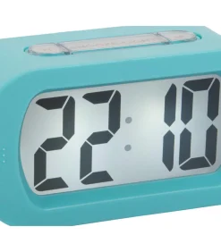 Discount Wekker Gummy - Turquoise - 5x14x7cm Klokken