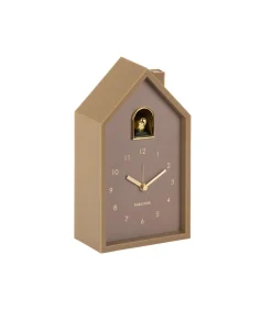 Best Wekker Modern Cuckoo Oro - Bruin - 15x11.5x20cm Klokken