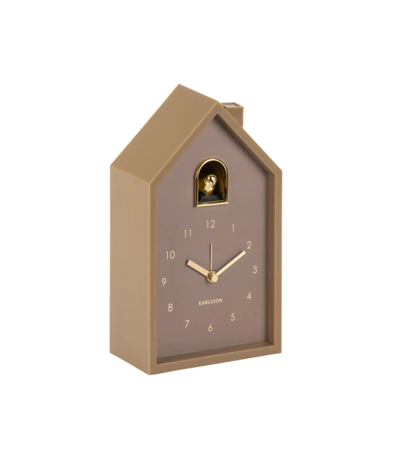 Best Wekker Modern Cuckoo Oro - Bruin - 15x11.5x20cm Klokken