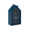 Wekker Modern Cuckoo Oro - Blauw - 15x11.5x20cm Klokken