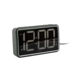 Wekker New Retro - Jungle groen - 16.5x4.5x9cm Klokken