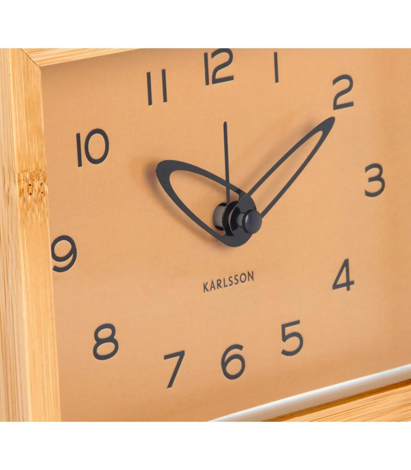 Wekker Tipico - Geel - 19x19x13.8cm Klokken