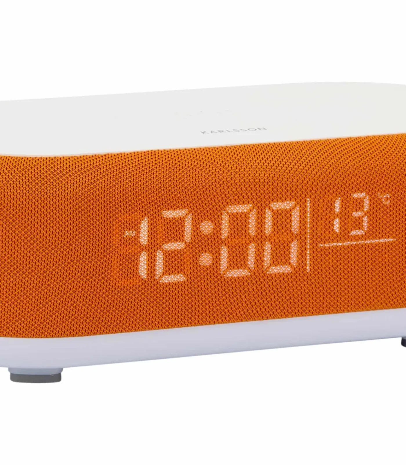 Sale Wekker Vogue - Helderoranje - 19.8x9.8x7cm Klokken