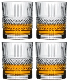 New Whiskey Glazen / Cocktailglazen / Waterglazen Monea - 230 ml - 2 stuks Glazen & Karaffen