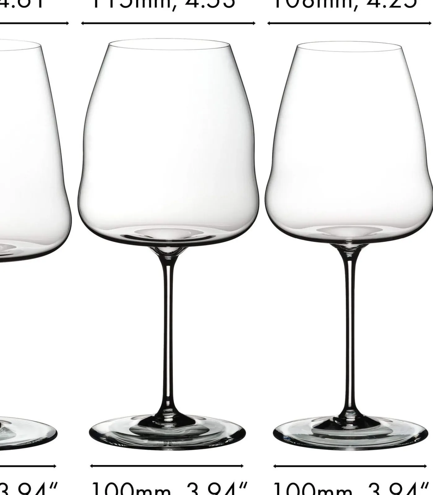 Online Wijnglazen Set Winewings - Carbernet / Sauvignon Blanc - 4 stuks Glazen & Karaffen