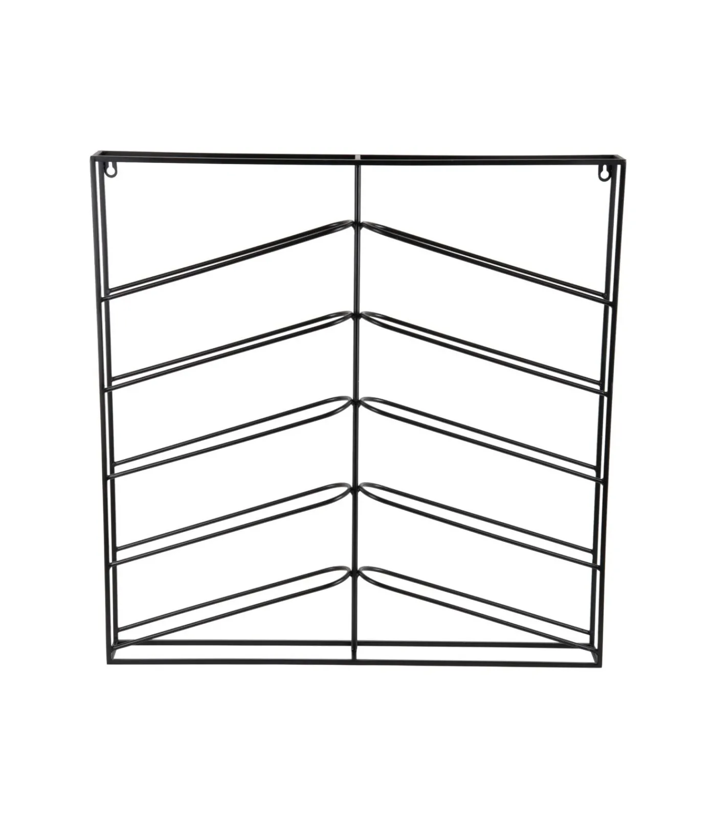 Sale Wijnrek Cuadro - Zwart - 67x7.5x66cm Keukenaccessoires