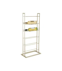 Sale Wijnrek Single Floor - Goud geschilderd - 38x20x84.5cm Keukenaccessoires