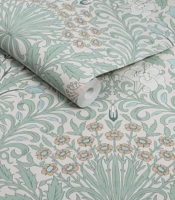 New Vliesbehang - Garden Cottage Blues - 1000x52 Wanddecoratie