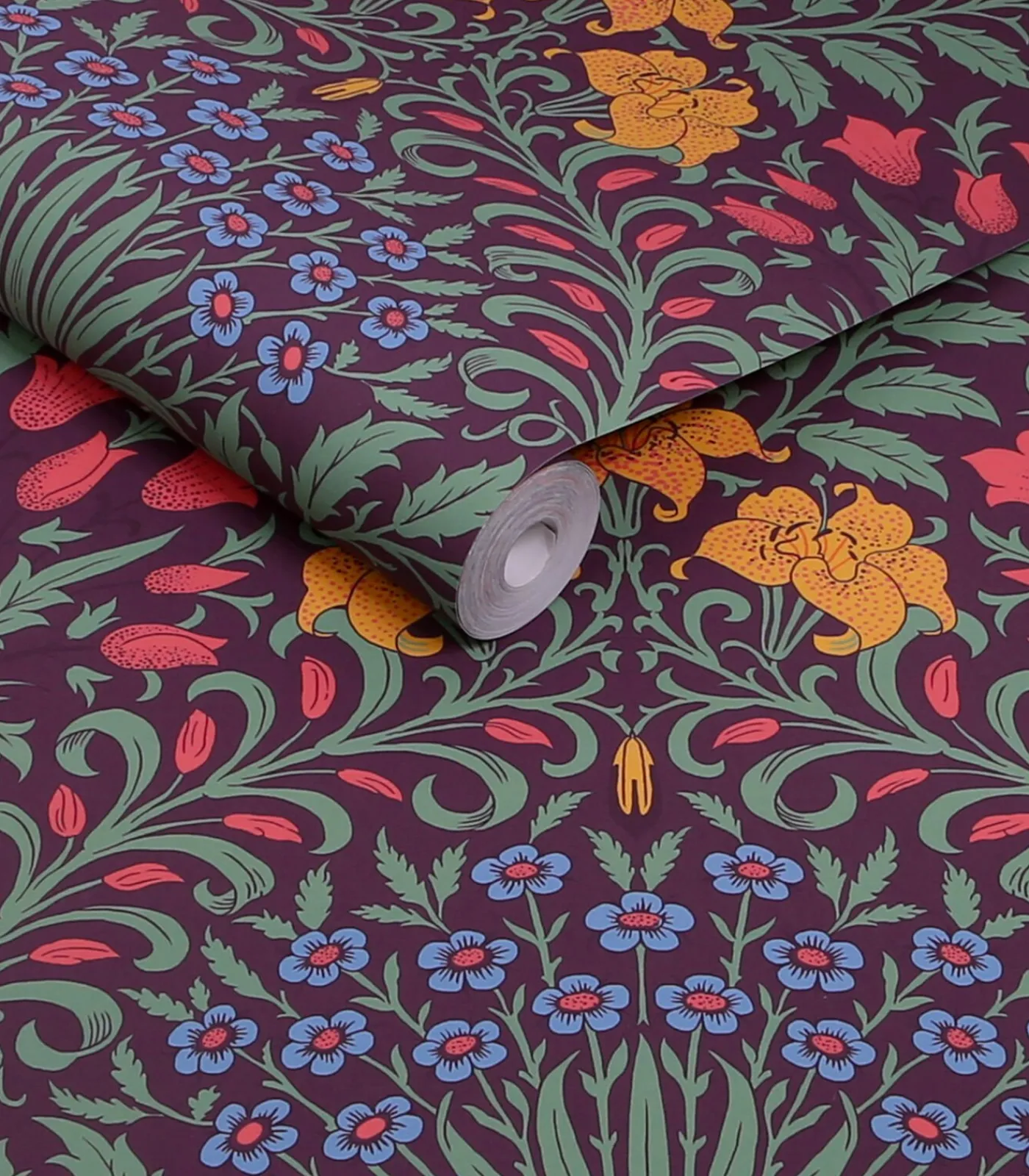 Sale Vliesbehang - Garden Dewberry - 1000x52 Wanddecoratie