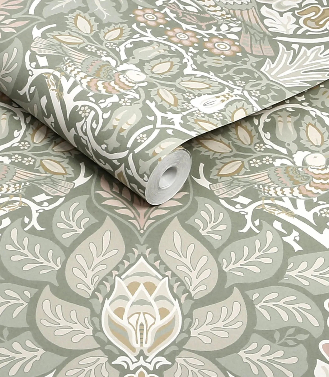 Discount Vliesbehang - Dove & Rose Spring Garden - 1000x52 Wanddecoratie