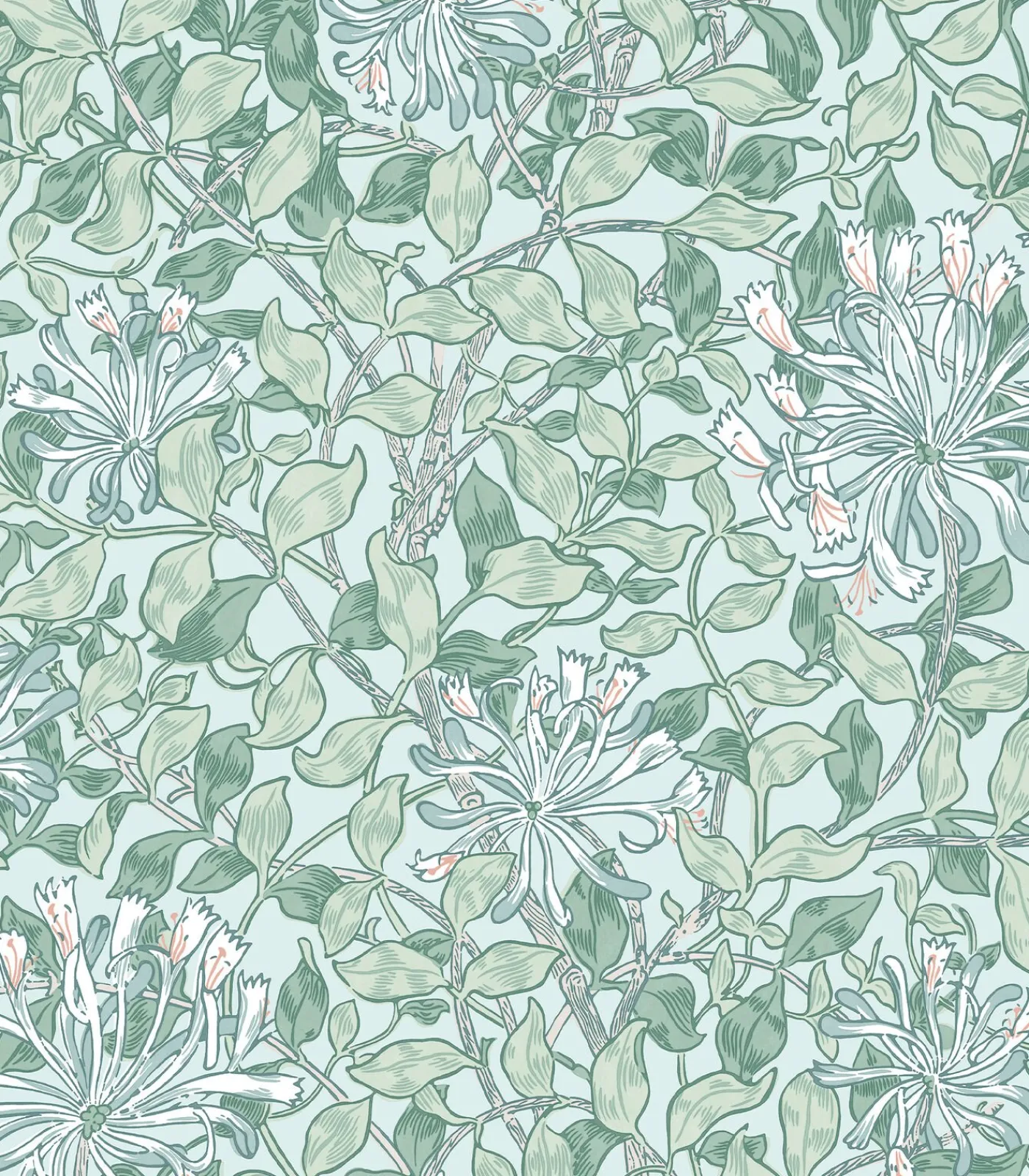 Sale Vliesbehang - Honeysuckle Breeze - 1000x52 Wanddecoratie