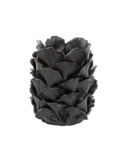 Outlet Windlicht Tapanui - Zwart Hout - Ø14cm Kaarsen & Kaarshouders