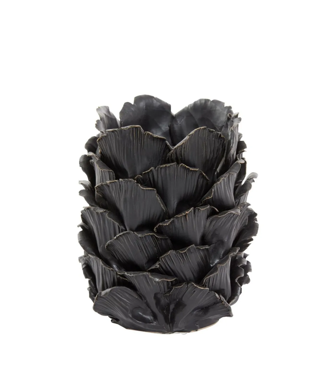 Outlet Windlicht Tapanui - Zwart Hout - Ø14cm Kaarsen & Kaarshouders