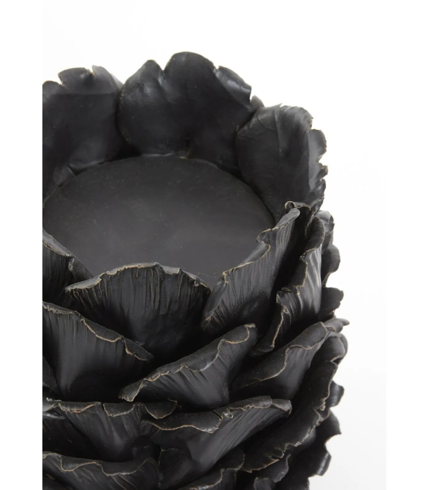 Outlet Windlicht Tapanui - Zwart Hout - Ø14cm Kaarsen & Kaarshouders