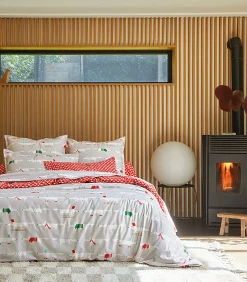 Discount WINTER FOX Neige - Laken Perkaal Katoen Lakens