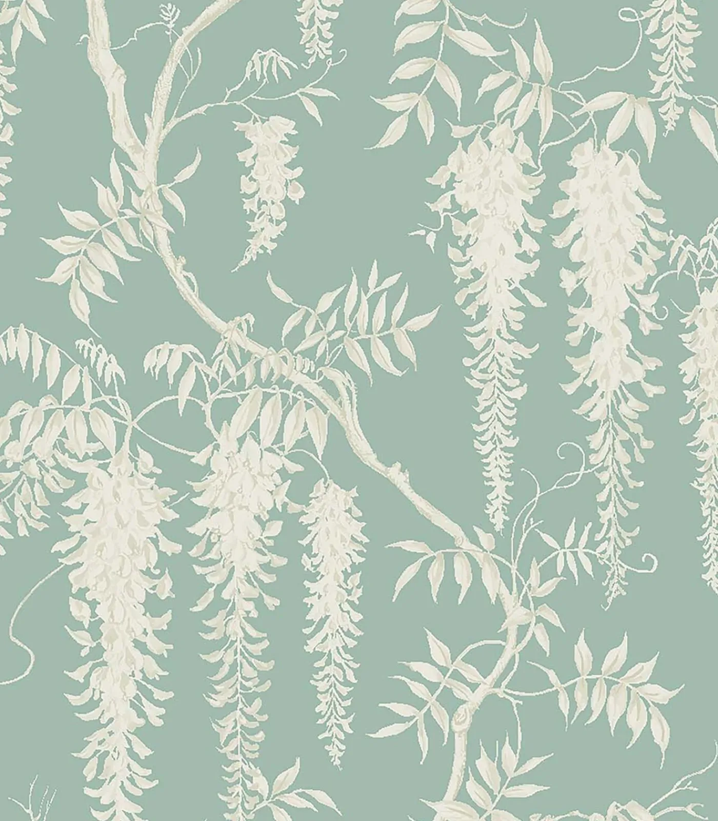 Hot Wisteria Trails Blauw 10mx52cm Wanddecoratie