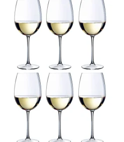 Hot Witte Wijnglazen Cabernet Tulip - 350 ml - 6 stuks Glazen & Karaffen