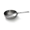 Sale Wokpan Roestvrijstaal 28 cm Stainless Steel - alle warmtebronnen - Inductie Potten & Pannen