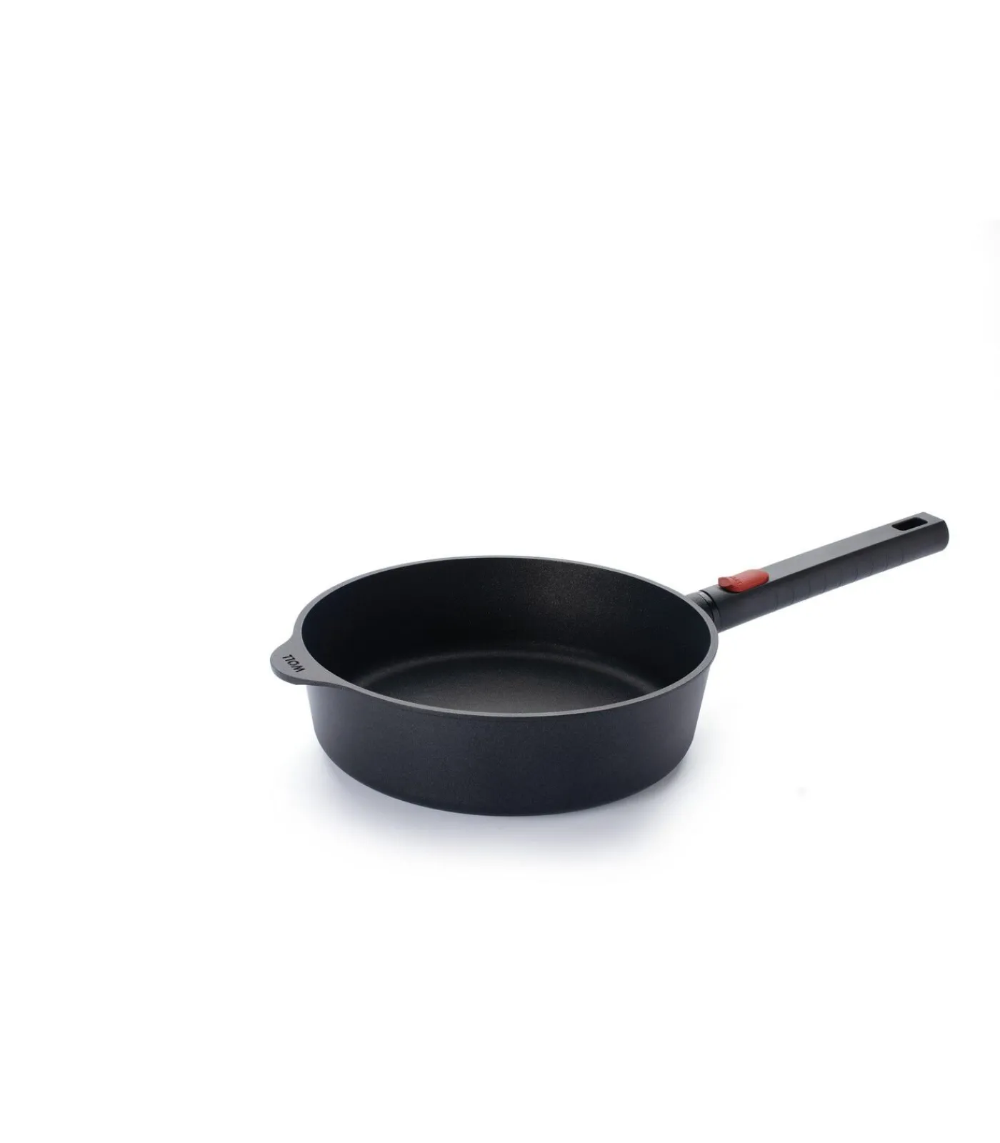 Discount EcoLogic QXR Hapjespan inductie met afneembare greep - Ø240mm - H 70mm - Zwart Potten & Pannen