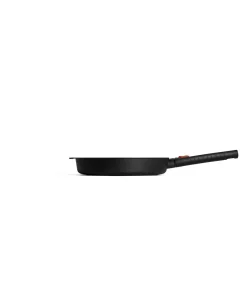 EcoLogic QXR Koekenpan inductie met afneembare greep - Ø280mm - Zwart Potten & Pannen