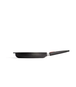 Best Nowo Titanium Vispan ovaal met afneembare greep - 380x284x50mm - Zwart Potten & Pannen