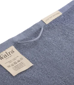 8x Soft Cotton Gastendoekjes Indigo Handdoeken