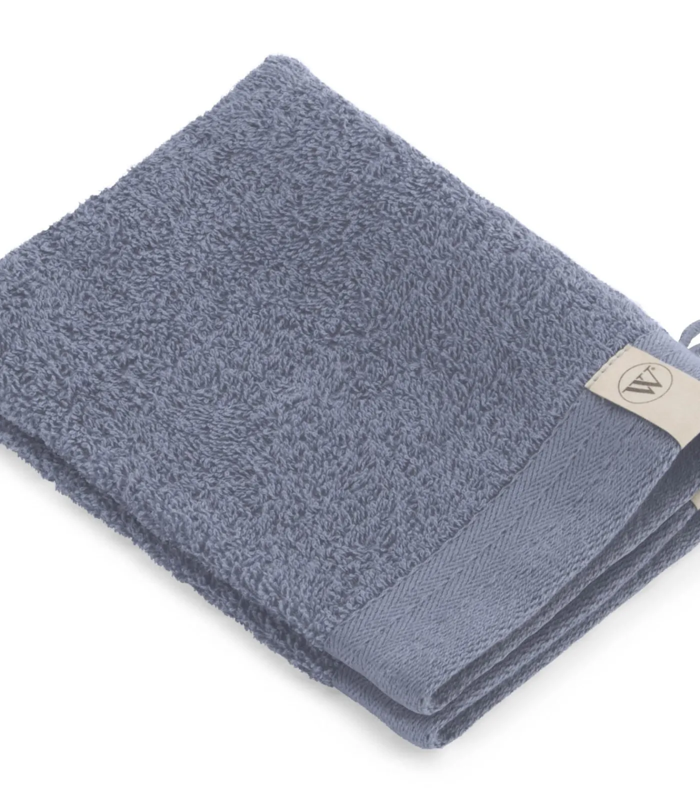 Best 12x Soft Cotton Washandjes Indigo Washandjes