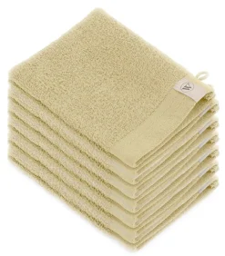 Discount 12x Soft Cotton Washandjes Maisgeel Washandjes