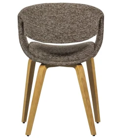 Clearance Yossi Eetkamerstoelen Houten Naturel Poot - Bruin - Set van 6 Stoelen