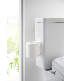 Best Zelfklevende WC Rolhouder - Tower - Wit Toiletaccessoires